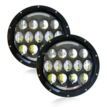 

Low price 1set 7" round 78w 7inch led headlight DRL lighting for Jeep Wrangler