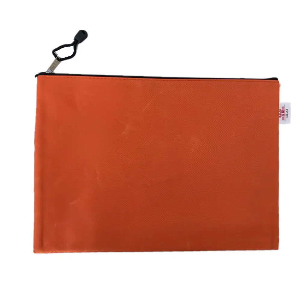 Бай Ju Оксфорд Водонепроницаемый информации офисные файл сумка для канцелярских принадлежностей A4 Цвет: оранжевый