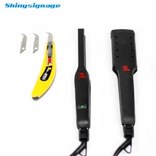 Acrylic Bender Channel Letter hot bending machine 3D Luminous sign Arc/Angle Shape Bender 1 pair plus 1 hook knife Free shipping