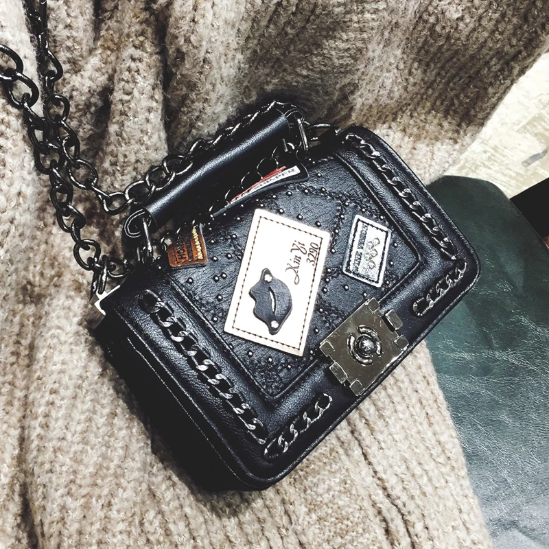 حقيبة أزياء المرأة حقيبة crossbody المرأة المحافظ و حقائب مصمم العلامة التجارية السيدات حقائب اليد بو الجلود سلسلة حقيبة الكتف 751