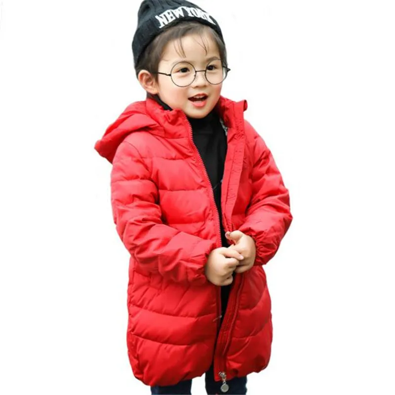 

80% White Duck Down Children Jacket For Girls Fur Hooded Thick Parka Winter Warm Kids Clothes Long Outerwear Clothing Baby Coat