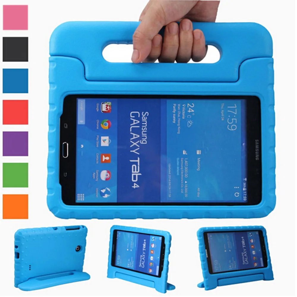 Eagwell Kids Children Shockproof Case Handle Stand Cover For
