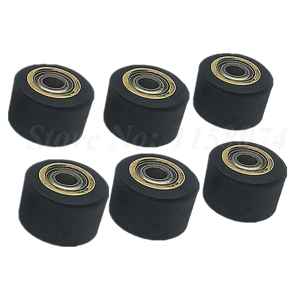 6pcs Pinch Roller 4mm For Roland Vinyl Plotter Cutter 16mmx11mmx4mm