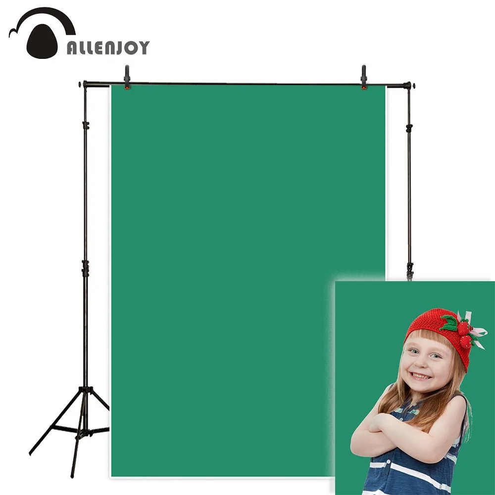 Allenjoy studio holiday green background for photo solid pure color photography backdrop photoshoot portrait prop photocall | Электроника