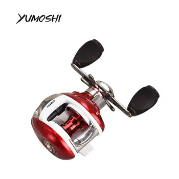 

2017 NEW YUMOSHI Fishing Reel Right Left Baitcasting Reel 12+1BB 6.2:1 Gear ratio Bait Casting Magnetic Brake 210g