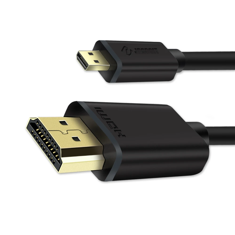 

Micro HDMI Cable Gold 2.0V Micro HDMI To HDMI Cable High Speed HDTV Cord 4K With Ethernet,3D,Audio 1m 2m 3m