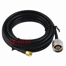3 Meters Antenna extension cable, n male to sma male connectors 50ohm RG58 Coaxial Cable