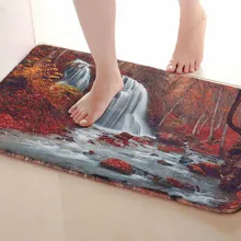 Поток Стиль Ванная комната Коврики, забавные Нескользящие Для ванной Коврики, Занавески для душа Интимные аксессуары, Коврики Чинг вашей душе Шторы