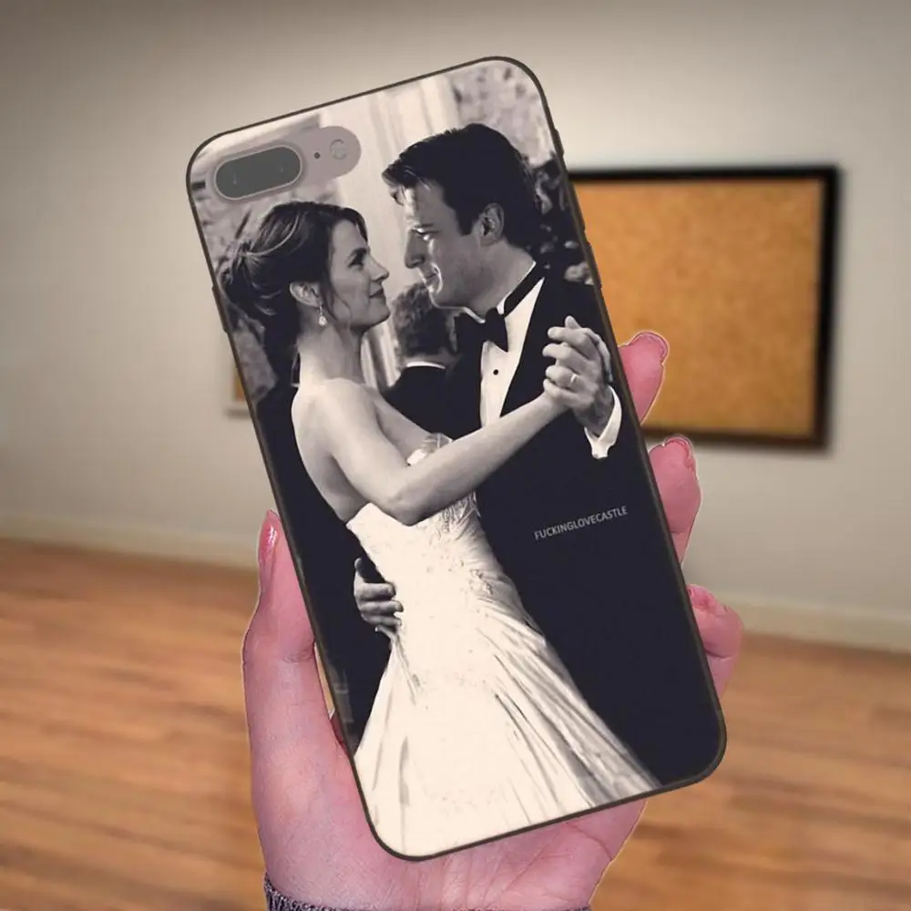 ТВ замок Nathan Fillion Stana Katic для Huawei Honor 5A 6A 6C 7A 7C 7X 8A 8C 8X 9 10 P8 P9 P10 P20 P30 Mini Lite