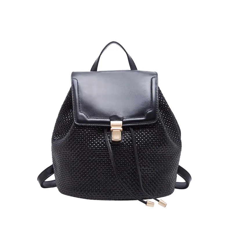 

Luxury Genuine Leather backpack Women Bagpack High Quality Shoulder Bag For Girl 2019 Brand sac