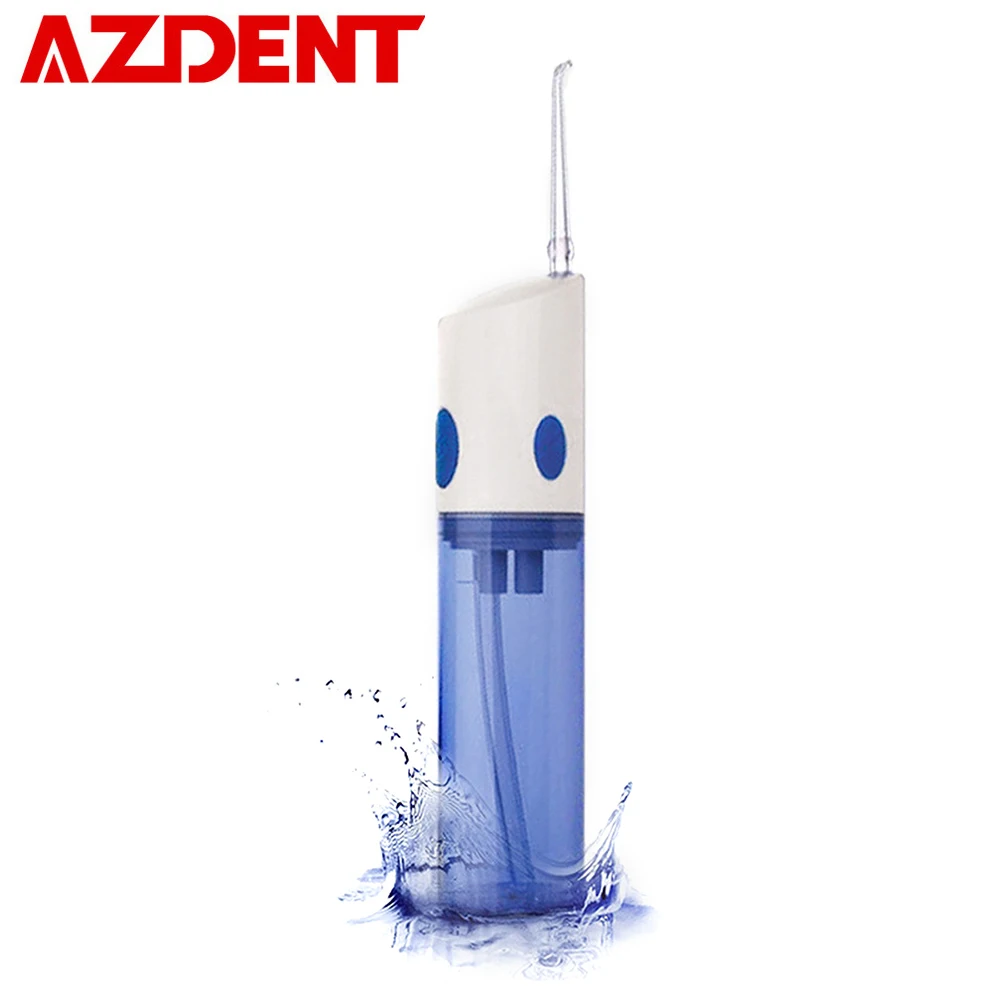 

AZDENT ARW Portable Oral Irrigator USB Rechargeable Water Dental Flosser Irrigator for Cleaning Teeth Water Jet Toothpick Travel