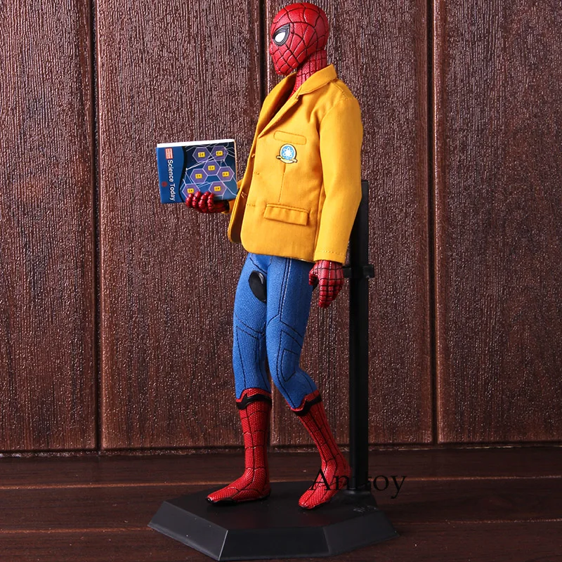 Фигурку Сумасшедшие игрушки Спайдермен Пижама «Человек-паук», версия 1/6th весы Коллекционная Статуэтка Коллекционная модель игрушка