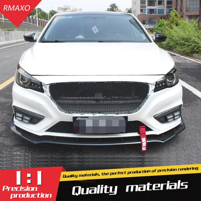 

For Morris Garages MG 6 Body kit spoiler 2018-2019 MG6 DK ABS Rear lip rear spoiler front Bumper Diffuser Bumpers Protector