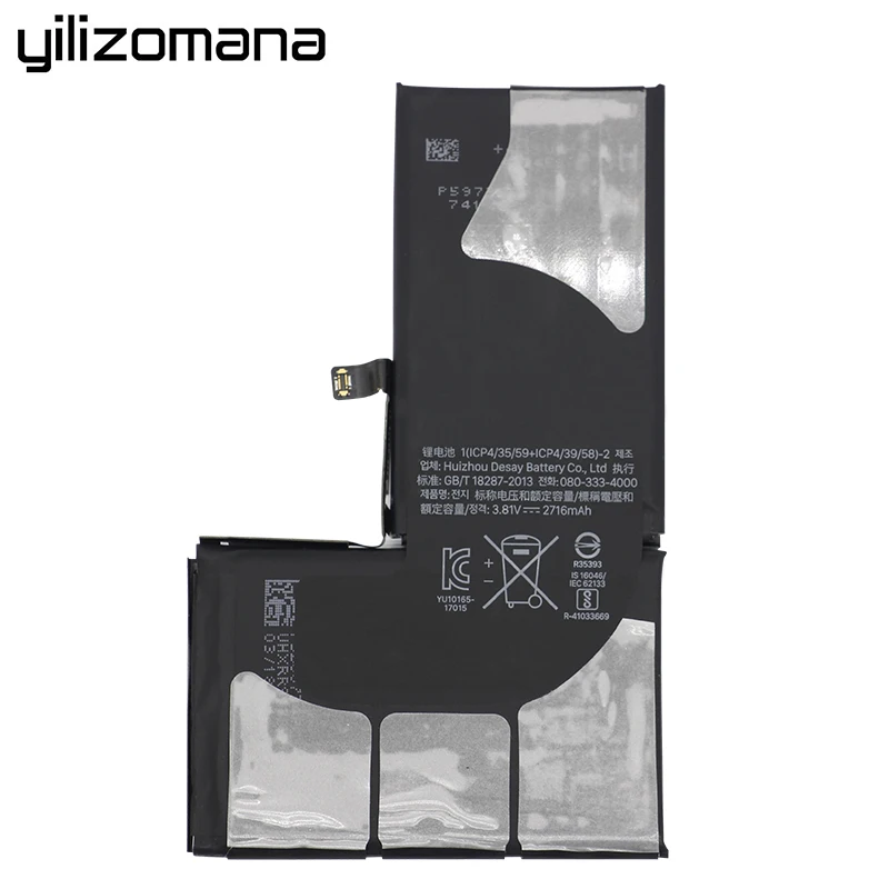 Preise YILIZOMANA Original Handy Batterie Für Apple iPhone X Kapazität 2716mAh Ersatz Li Ion batterie iPhoneX mit Kostenlose Tools