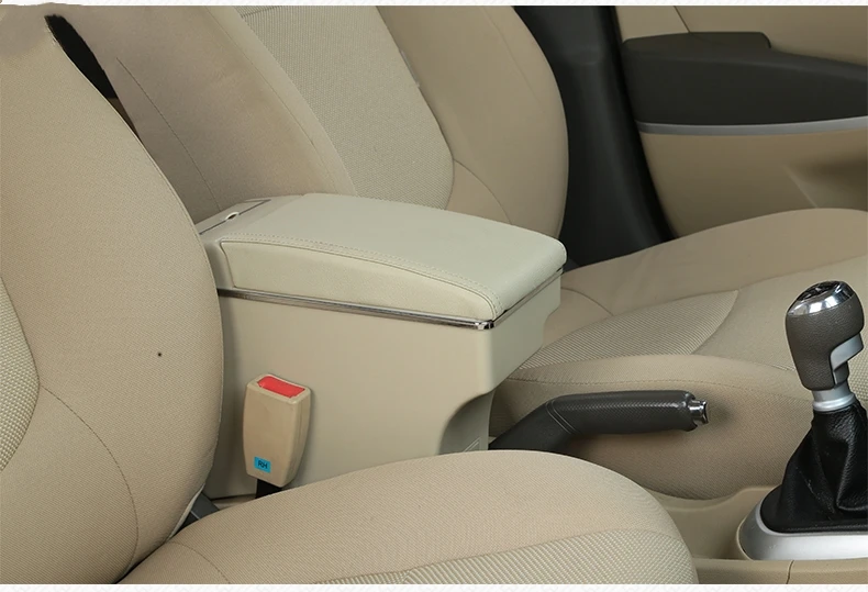 Кожаный подлокотник, коробка, центральный подлокотник, коробка для интерьера, автомобильные аксессуары для Volkswagen Tiguan L - Название цвета: for Tiguan L