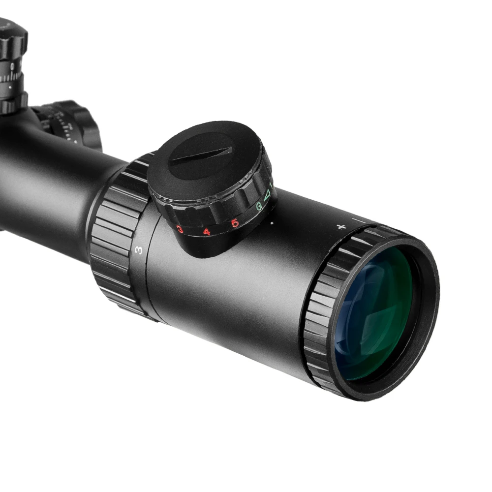 Охотничий прицел Fire Wolf 3 12X42 SF Optics оптический с красной/зеленой точкой мил красной
