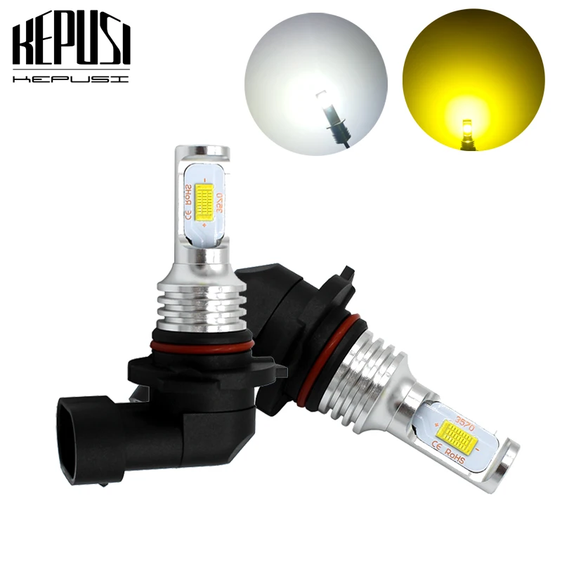 

2x 9006 HB4 Led Fog Light Bulb Auto Car Motor Truck Canbus Error Free LED Bulbs Driving Lights DRL Lamp 12V for Car White canbus