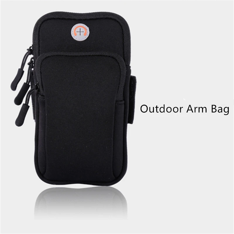 

Sport Riding Armband Cards Keys Earphone Storage Bag Universal Waterproof Mobile Phone Holder Outdoor Sports Arm Bag