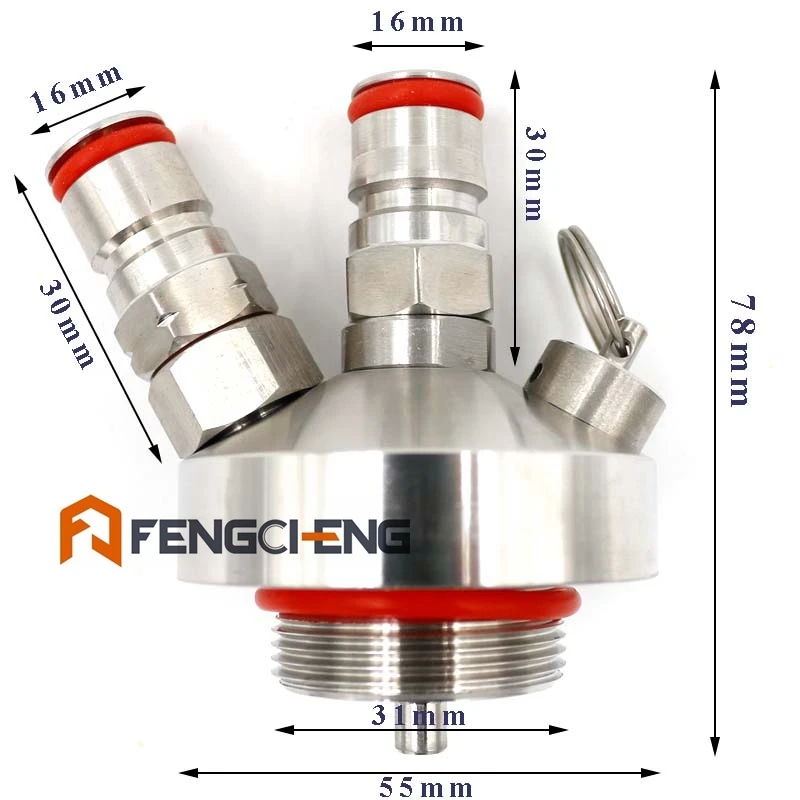 Шаровой замок мини Keg распределитель для мини-кега для пива 304 дозатор из нержавеющей стали садовник Homebrew копье 3.6L/5L/10L Пивной инструмент