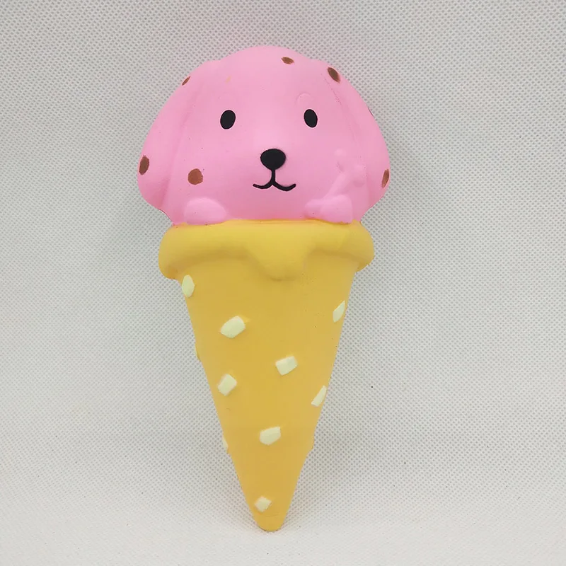 Сжимаемые медленно поднимающиеся Kawaii игрушки для собак с мороженым для Детей Мягкое сжимаемое Мягкое Животное сжимаемая игрушка мягкое детское антистресс - Цвет: Set 4