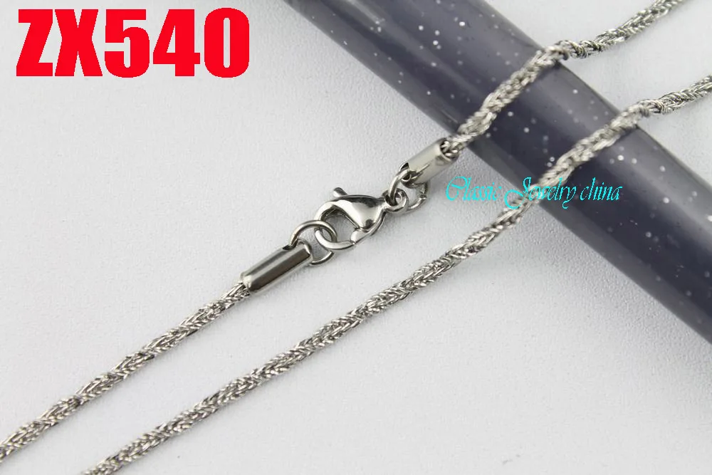 20 шт. цепочка из нержавеющей стали 14 38 дюймов 1 8 мм|fashion jewelry|jewelry fashionstainless steel necklace |