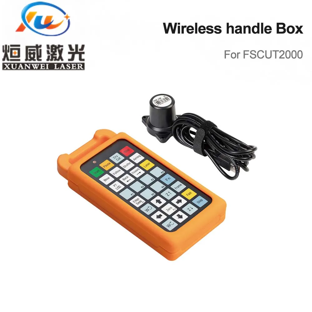 

Wireless handle on Friendess FSCUT Laser Cutting Machine Control System FSCUT2000C Cypcut BCS100 BMC1604 FSCUT2000 Controller
