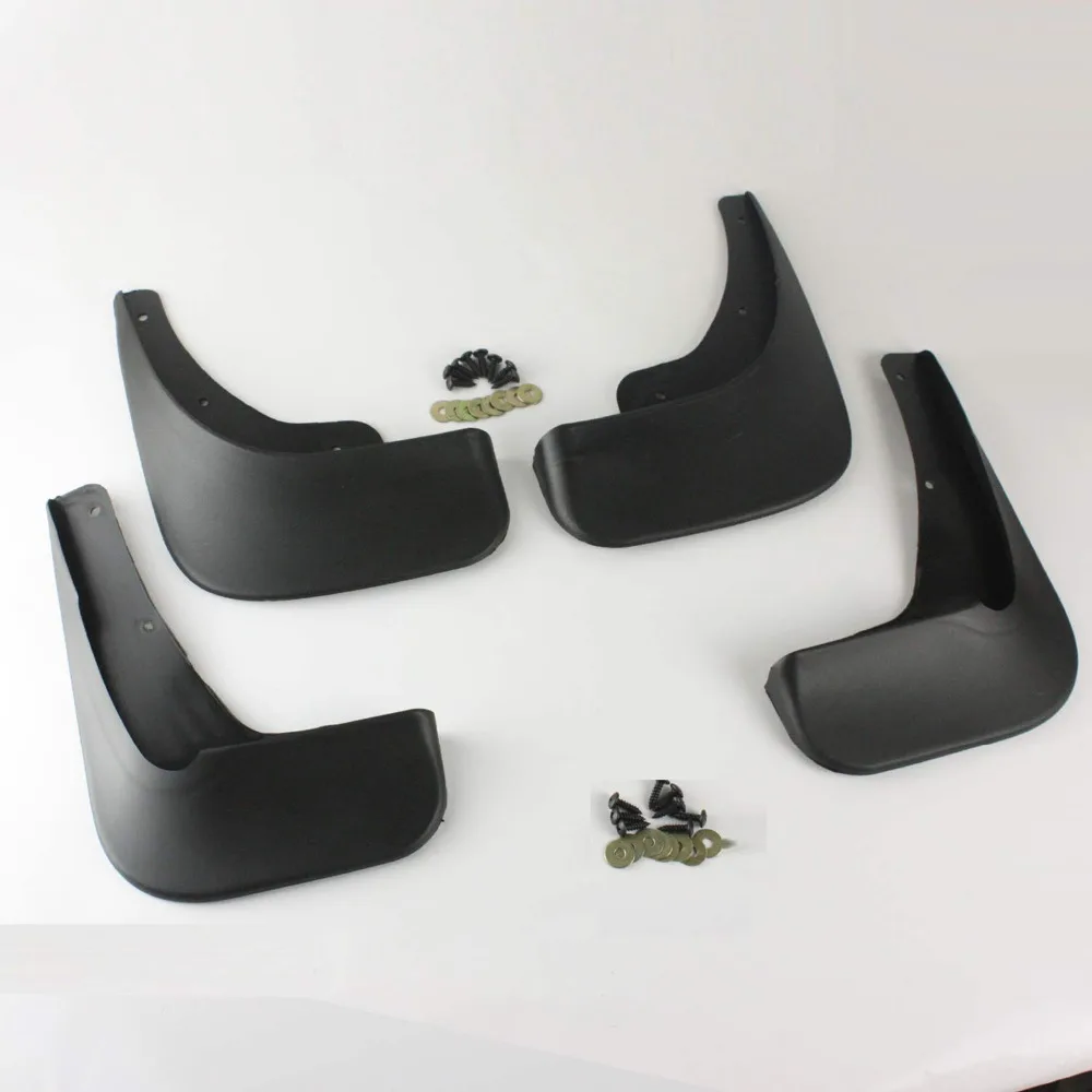 4pcs Car Accessories Mudguard Mud Flap font b Exterior b font Protector Splash Front Rear Fender