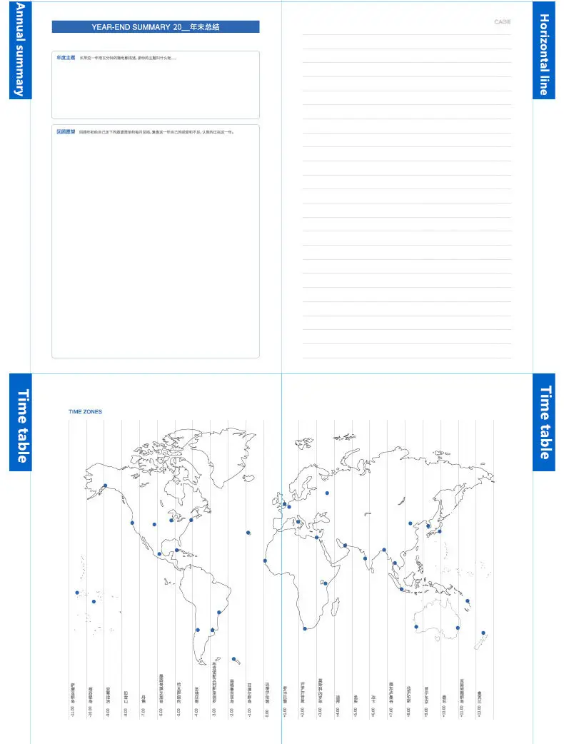 2019 agenda notebook kawaii 365 daily weekly monthly yearly calendar yearly calendar planner