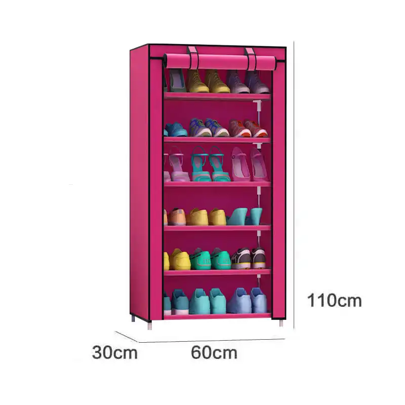 Magic Union Thick Non Woven Dustproof Seven Layers Shoe Rack Diy