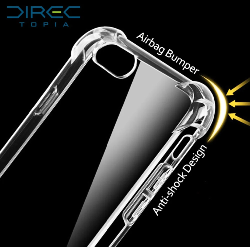 

Luxury PC Hard Back Soft Silicon Case For iPhone 7 Plus Case For iPhone 7 Phone Case Anti-fingerprint Full Cover Black TPU Shell