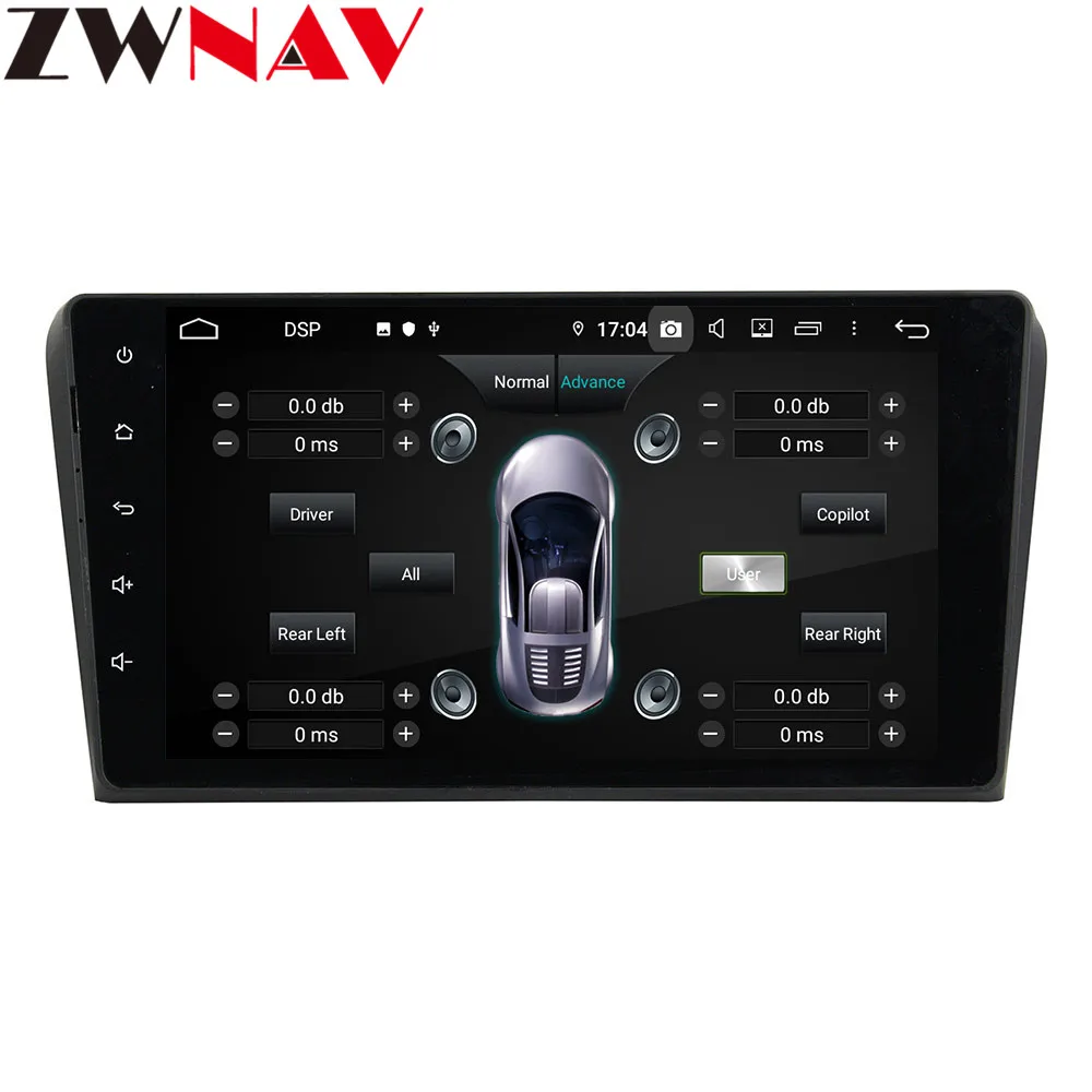Discount Android 9 4+64G DSP Car Player 2 din GPS Navigation For MAZDA 3 2010 2011 2012 Head Unit Multimedia Player Tape Recorder 5