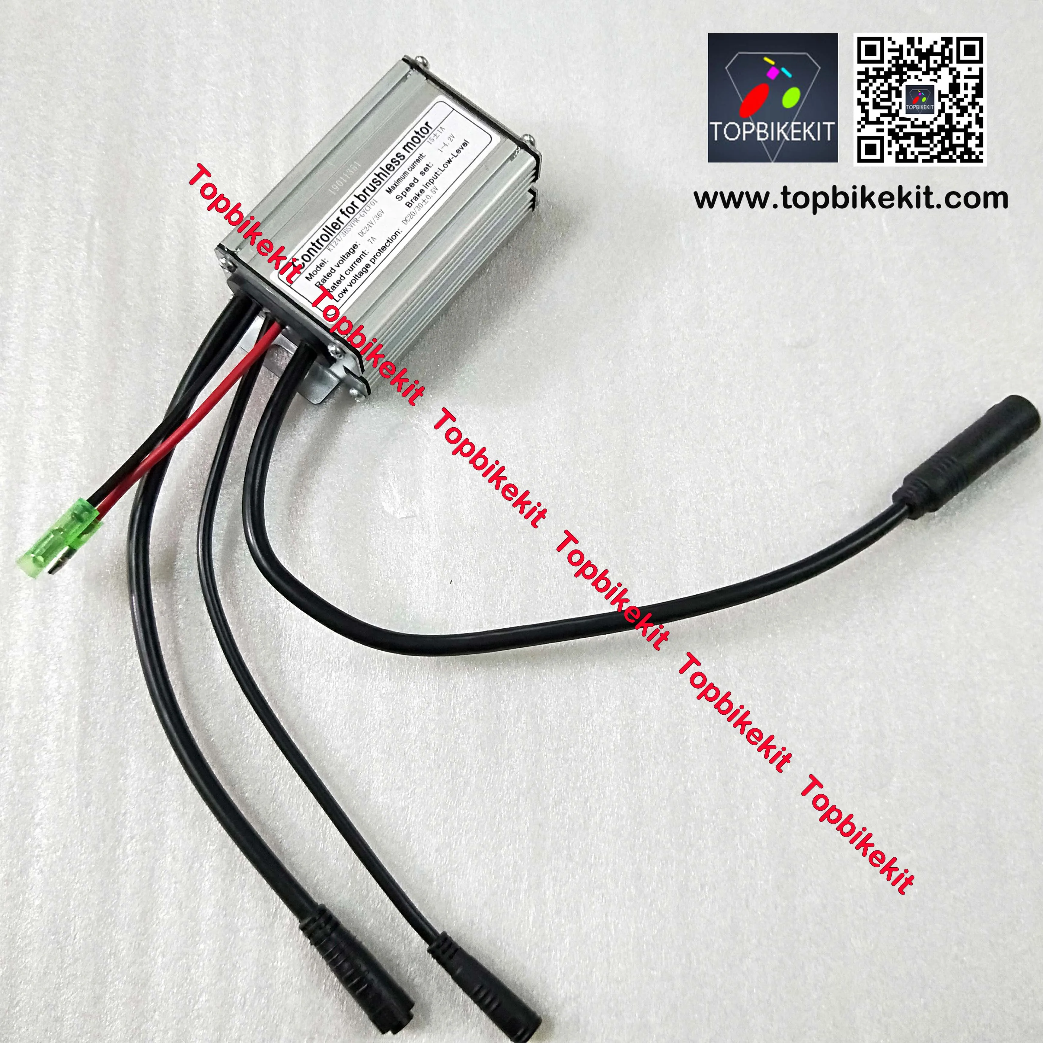 

KT controller S06S 24V 250W / 36V 250W KT Torque Simulation Sine Wave Controller Julei Waterproof plug T06S controller