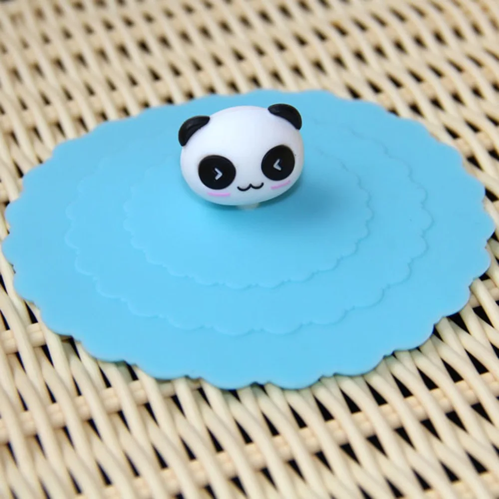 

Silicone Leakproof Cup Lids Heat Resistant Reusable Cover Kitchen Accessories
