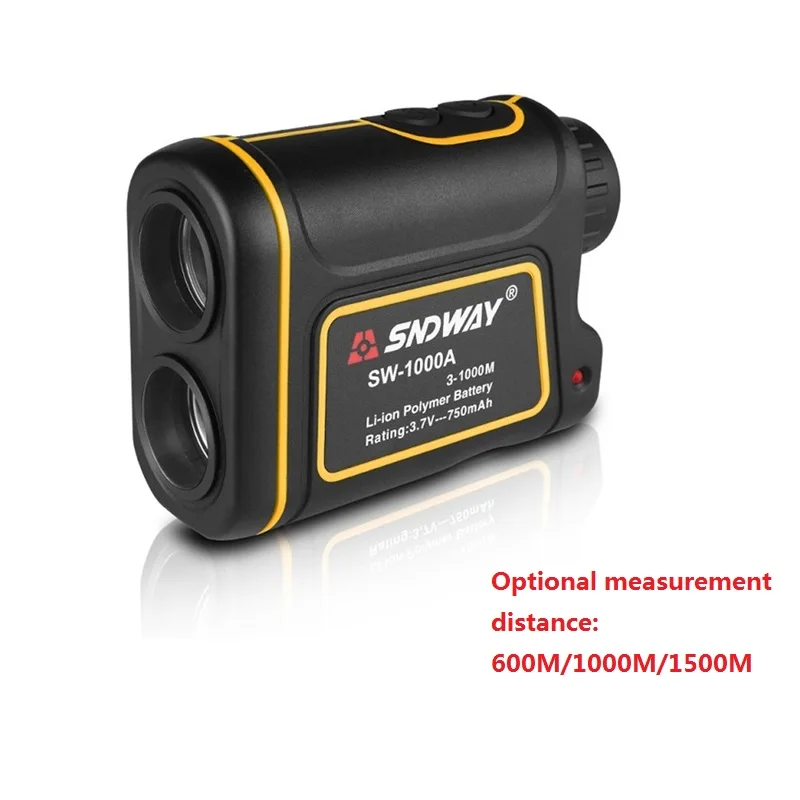 Дальномер Rangefinder лазерный цифровой монокуляр для охоты игры в гольф 600/1500