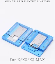 MJ Z13 материнская плата телефона испытательный станок Fixure для iphone X XS MAX BGA реболлинг трафарет на платформе материнская плата, пайка ручной инструмент