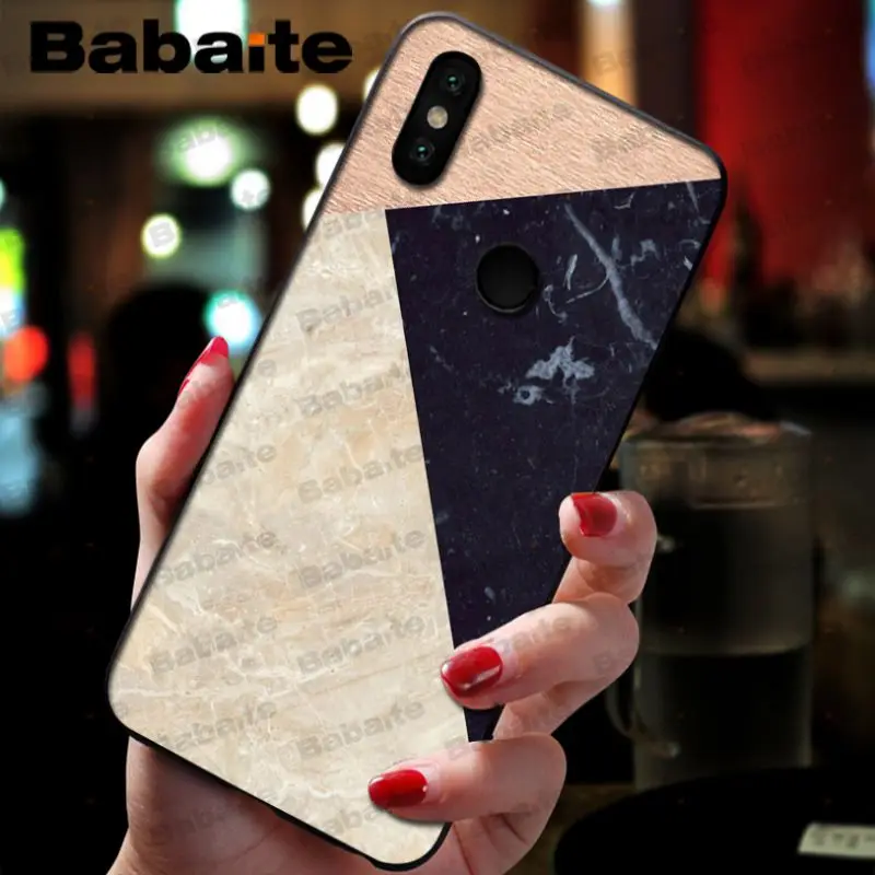 Fashion Geometric Splice Pattern Marble gold pink marble stone