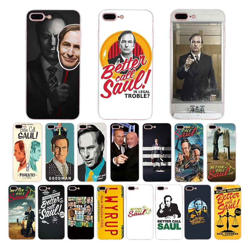 

Hit TV series Better Call Saul Soft silicone phone case for iphone 7 x xr 6 6s 8 plus xs max 5 5s se 10 cover shell High quality