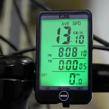 Hot Sale SD – 576A Waterproof Auto Bike Computer Light Mode Touch Wired Bicycle Computer Cycling Speedometer with LCD Backlight