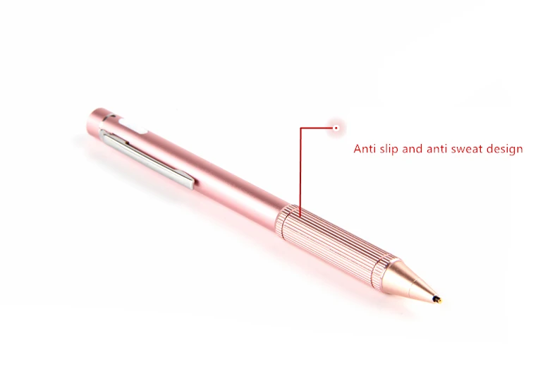 High Precision Sensitivity Active Stylus 1.4mm Capacitive Pen Metal for Hp Pavilion X360 Stream 7 Touch Screen