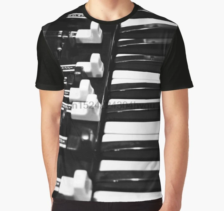 

All Over Print 3D Tshirt Men Funny T Shirt Hammond B3 Organ Full Print Big print Graphic T-Shirt