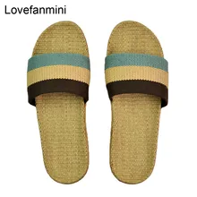 Тапочки из натурального льна; сезон лето; домашние сандалии для мужчин и женщин; унисекс; сезон весна-осень; домашние сандалии для пар; льняные Non-slip521