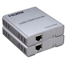 Новый HDMI удлинитель 150 м над UTP cat5e/6 RJ45 LAN Сетевой кабель Поддержка 1080 P Расширение hdmi передатчик приемник