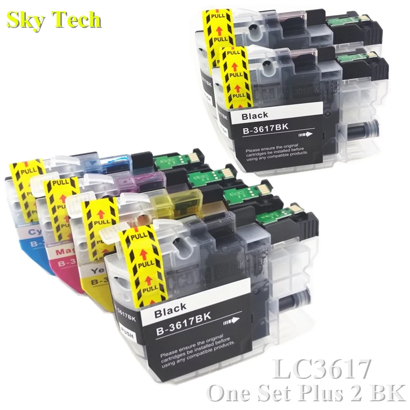 

6X Compatible Ink cartridge For LC3617 LC-3617 , For Brother MFC-J2330DW MFC-J2730DW MFC-J3530DW MFCJ-3930DW etc ....