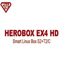 HEROBOX EX4 HD Enigma2 поддержка DVB-S2/T2/C спутниковый ресивер Linux система новая версия Solo pro V4 поддержка