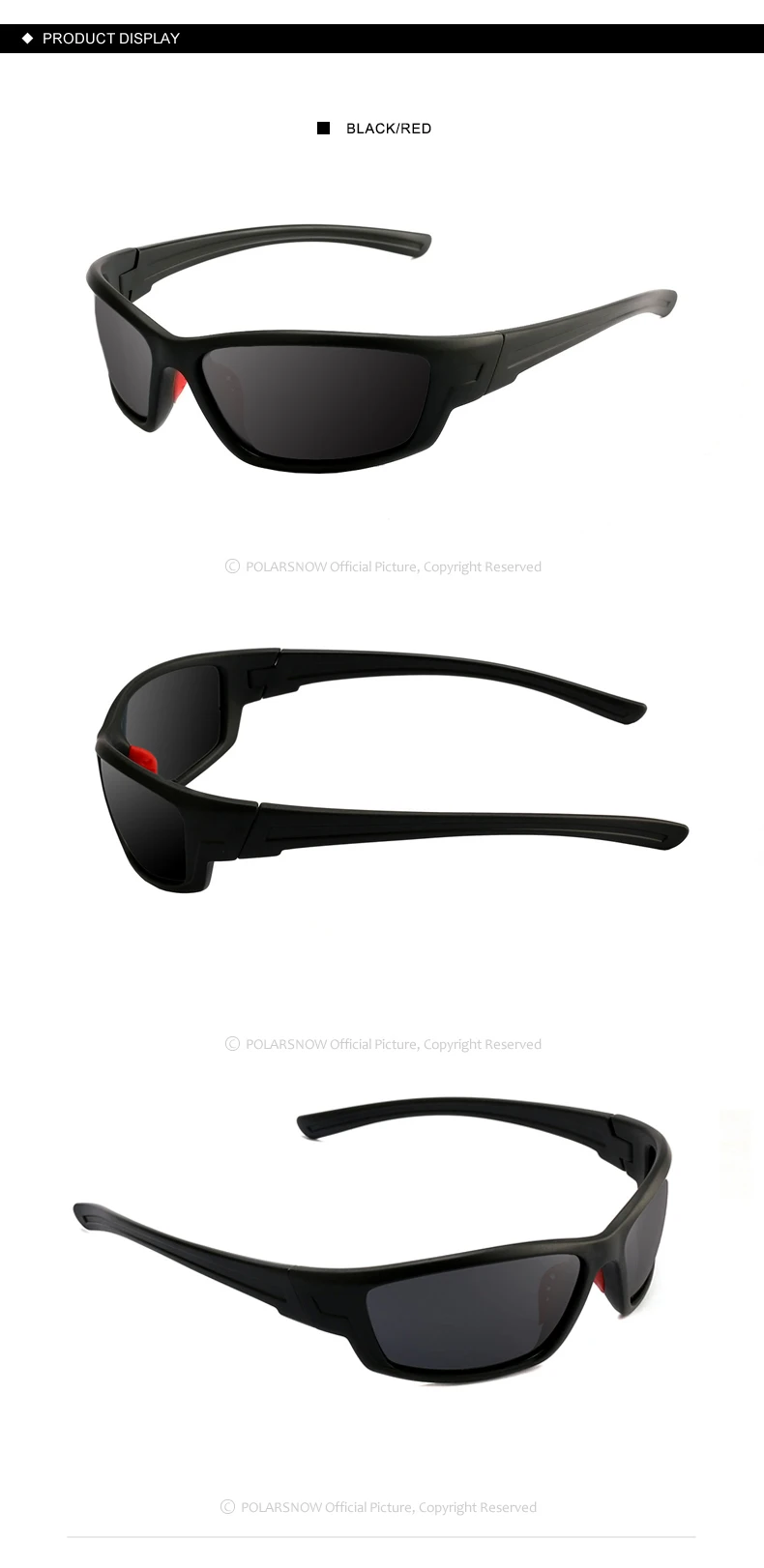 POLARSNOW классические поляризационные солнцезащитные очки для мужчин, высокое качество, мужские солнцезащитные очки для вождения, модные очки для путешествий, UV400, мужские очки PS8701