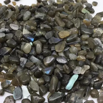 

7-9MM Natural Labradorite stones Quartz Crystal moon Stone Rock Energy Fish tank Ore Mineral samples Flowerpot decorations