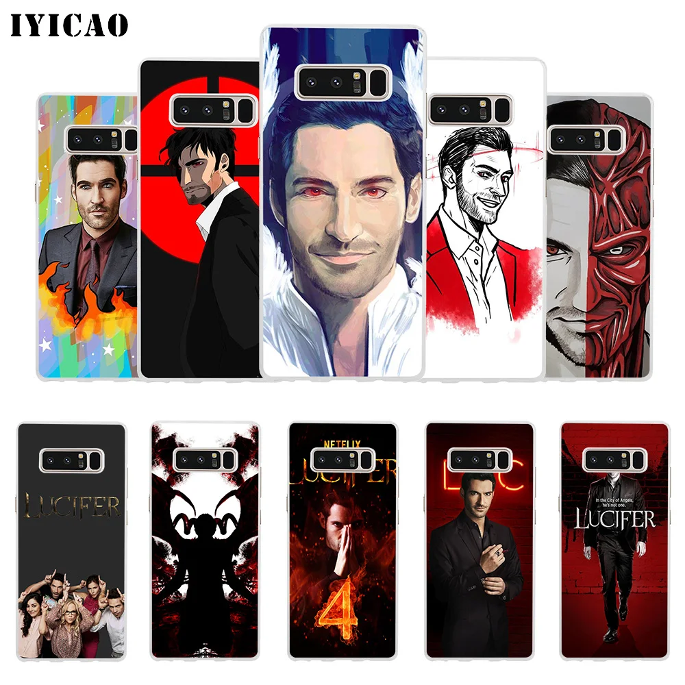Чехол для телефона IYICAO Lucifer Tom ellissa мягкий силиконовый чехол Samsung A5 A6 Plus A7 A8 A9 J3 J5 J7