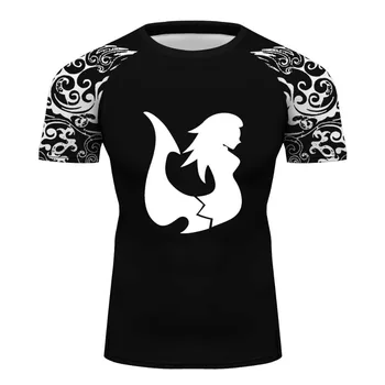 

Custom t-shirt Cosplay compression t shirt men full print shirt rashguard tshirt Top For Male Fitness Cloth Base Layer