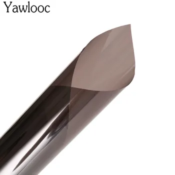 

50cmx300cm Dark Black Car Window Tint Film Glass VLT 25% Roll 1 PLY Car Auto House Commercial Solar Protection Summer