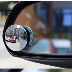 2 шт. 360 градусов Rotable Rimless универсальное широкоугольное круглое слепое пятно зеркало заднего вида автомобиля выпуклое зеркало для парковки